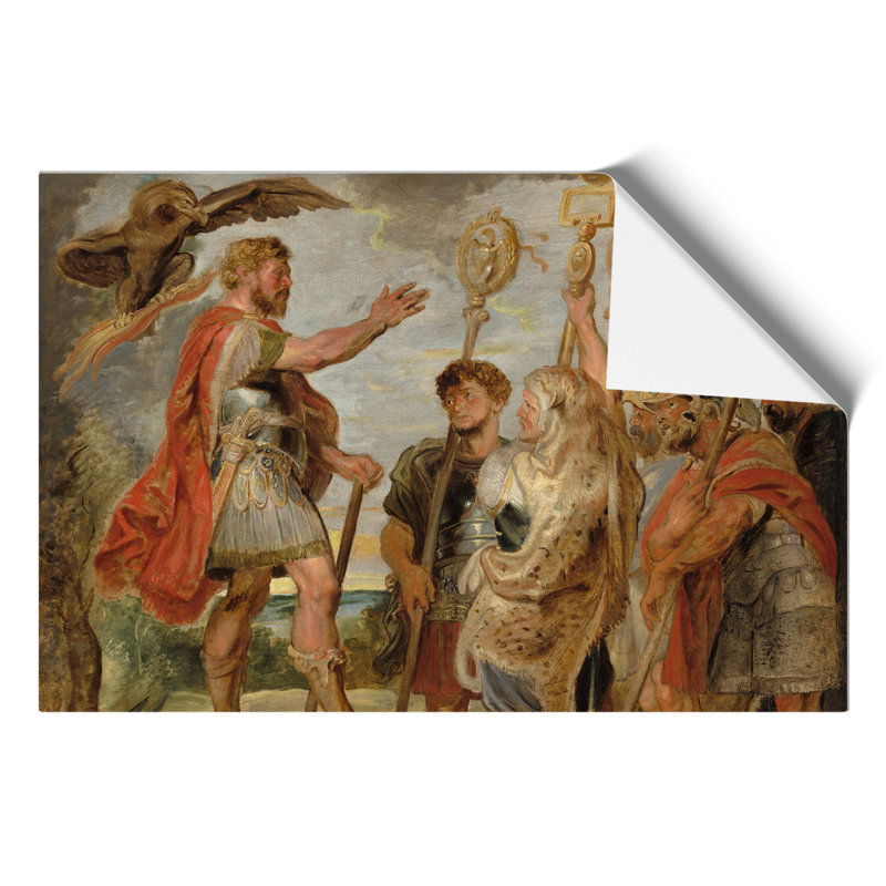 Decius Mus Addressing the Legions by Peter Paul Rubens - Frameless Print, 42cm H x 59cm W x 0.1cm D