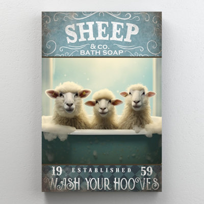 Hollings " Sheep Bath Soap "