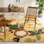 Tapis performance à motif floral crocheté à la main Doyle-22212366