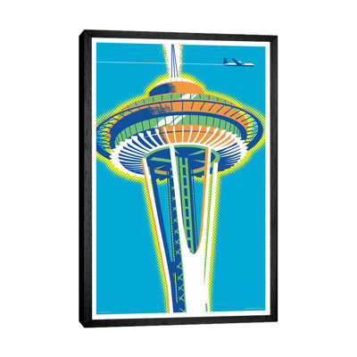 Seattle Space Needle 1 Piece Wall Art on Canvas