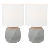 Rhoden 27Cm Concrete Table Lamp Set