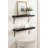 Ornate Two-Piece Wall Shelf Set