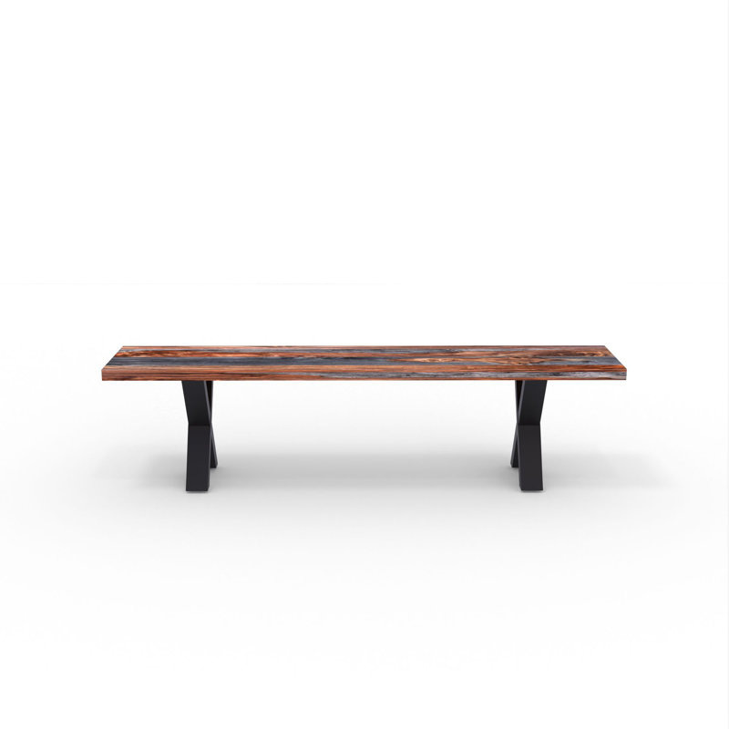 Kaymari Dining Bench, Brown/Gray