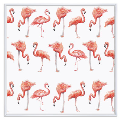 Flamant rose, croquis