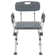 DC-HY3523L-GRY-GG Jane Aluminum Height Adjustable Bath and Shower Chair