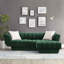 87.9Cm Wide Velvet Square Footstool Ottoman-144811648