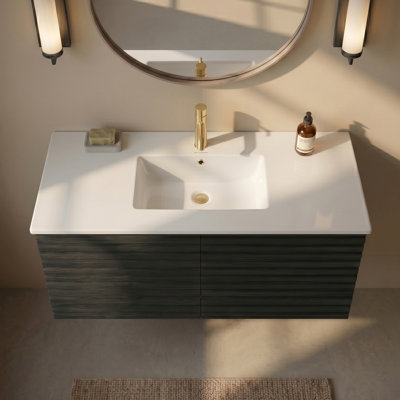 Plateau de meuble-lavabo simple 49 po Voltaire
