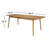 Iveta Rectangular Extendable Dining Table-1454954884