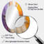 Collage Impressions IV - Yellow Oval Wall Mirror Decor-1119511548