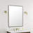 Rohe Metal Flat Wall Mirror