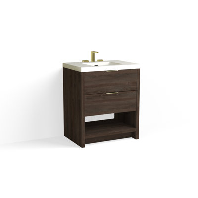 Vue 30" W Freestanding Single Bathroom Vanity