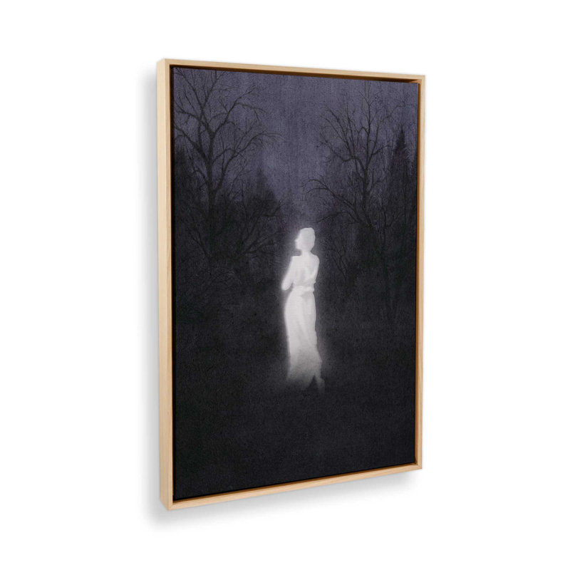 «Haunted Dusk I» par Grace Popp, reproduction d'art sur toile, H 48 po x l 32 po, Cadre flottant sans passe-partout, Tanné
