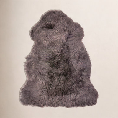 Izola Chocolate Handmade Sheepskin Rug