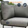 Outdoor Patio Woven Rope Wicker Modular 9 Pieces Sectional Set With Fire Pit Table And Cushions