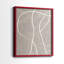 Série ABSTRACT DLxxxi - reproduction encadrée de qualité supérieure - prête à être accrochée - aucun clou requis - aucun clou requis-108030885-108030884