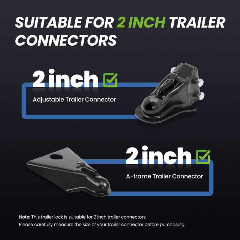TECSPACE Model 2178 Trailer Lock
