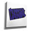 «Pennsylvania 2» par Art Licensing Studio, art mural sur toile, 12 po x 12 po-934806070