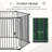 Panel Fabric Exercise Pen With Door-92457129
