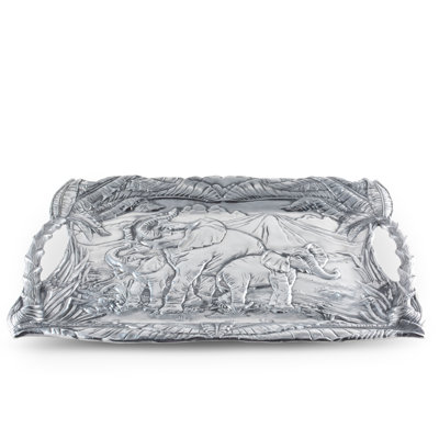 Elephant Metal Tray