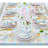 Gingham Check - 100% Pure Linen Table Throw-110405832-110405834