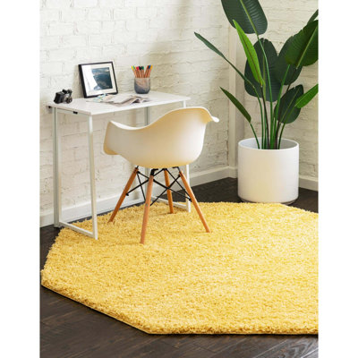 Tapis jaune Kianna