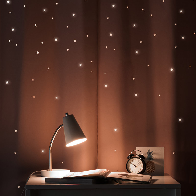Gaitan Room Darkening Curtain Pair, 52" W x 63" L, Dusty Pink