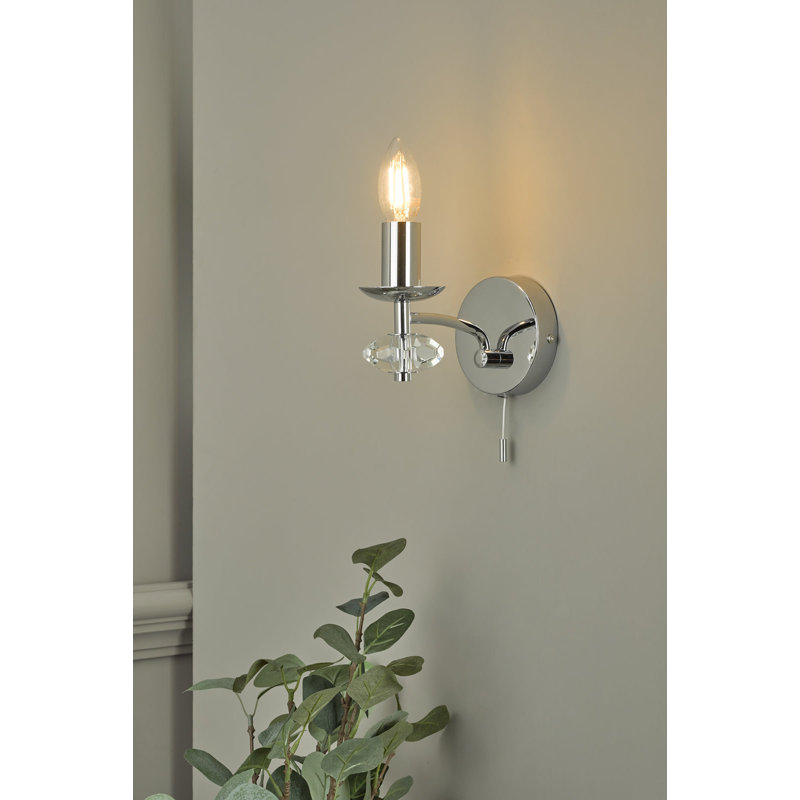 Azure Candle Wall Light