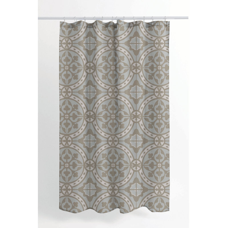 Aleah Ultra-Thin Lightweight Shower Curtain, Taupe