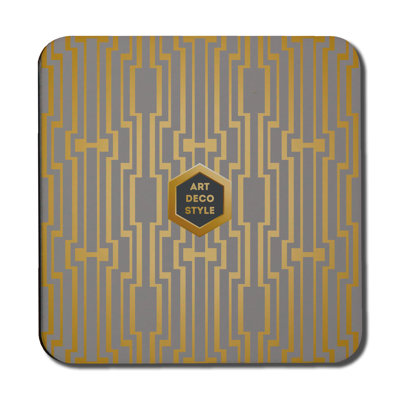 Square 6 Piece Coaster Set