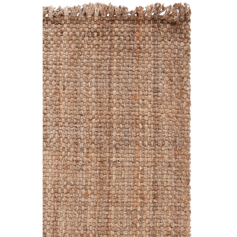 Tapis en jute / sisal naturel tissé à plat à la main Parkerfield, Rectangle 9 pi x 12 pi