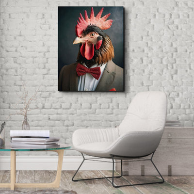 «Coq» sur toile