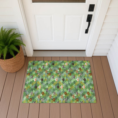 Tapis intérieur / extérieur lavable à la machine pour enfants ACN2582