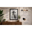 Giraffe Portrait Modern - Framed Print-988695230-988695171