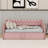 Twin Size Upholstered Daybed With Trundle-1708598358