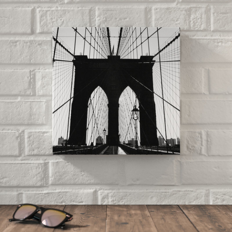 Brooklyn Suspension IV by Laura DeNardo - Wrapped Canvas Print, 30cm H x 30cm W