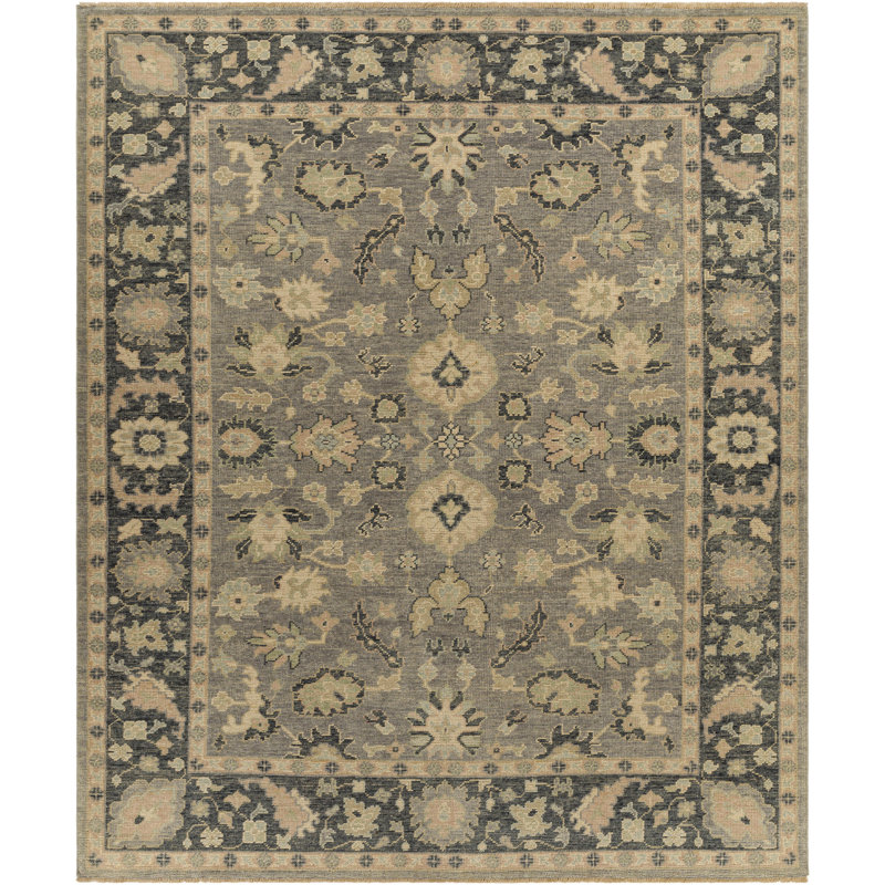 Reign Wool Oriental Area Rug, Rectangle 2' x 3'