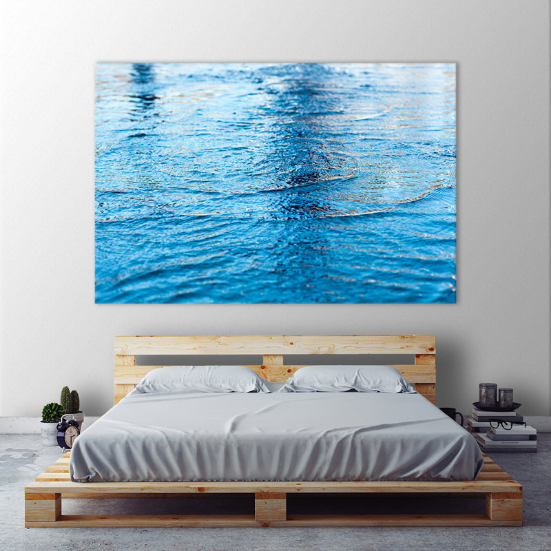 « réflexions iv », reproduction d’impression sur toile tendue