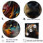 «Multicolor Grizzly Bear Grace», art mural sur toile-2012789940-1959982921