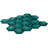 Artefino Jewel 3" Pyramid Hexagon Mosaic (10 PC Per Carton) (8.60 SQFT Per Carton)-113433583