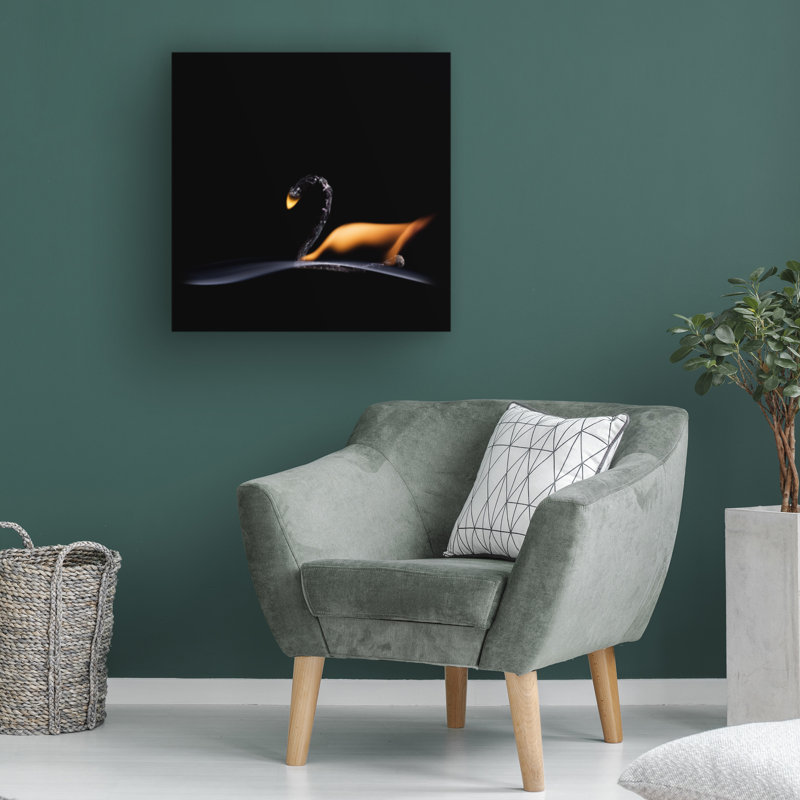 Art sur toile Stanislav Aristov le cygne, H 35 po x l 35 po