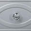Table de chevet 2 tiroirs Menlo Metallic