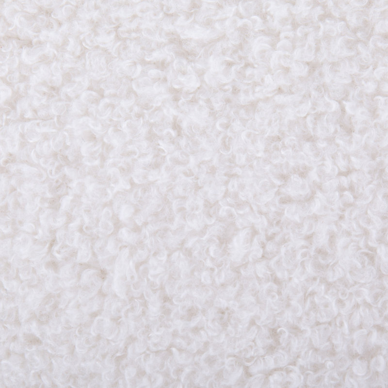Repose-pieds 23 po Alaynnah, Sherpa blanc