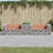 Teak Galvanized Steel Storage Bench