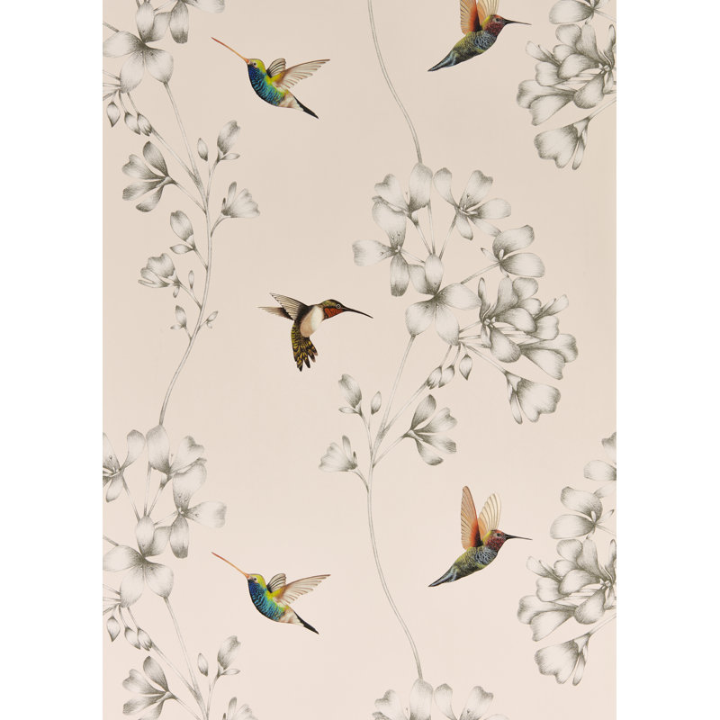 Amazilia Wallpaper, Powder/Pearl