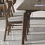 Table frittée en frêne blanc sophistiqué-105840529