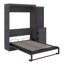 Lit escamotable avec armoire intégrée et tiroirs-2004781074