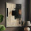 Reproduction encadrée ABSTRACT Series CECXLV - bois massif-857247138
