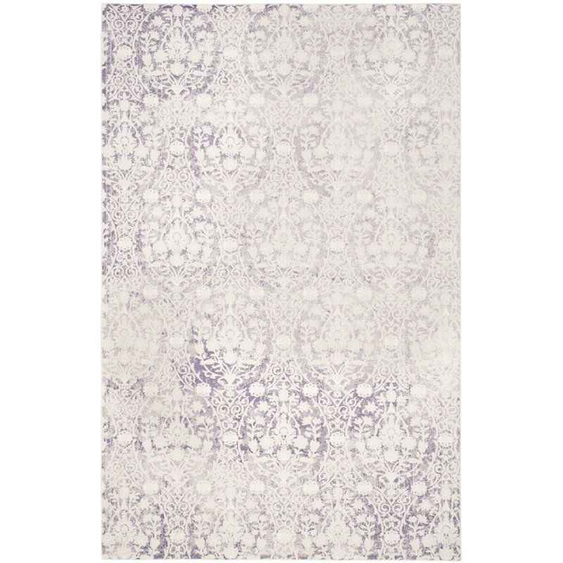 Alston Performance Floral Rug, Square 6'7"
