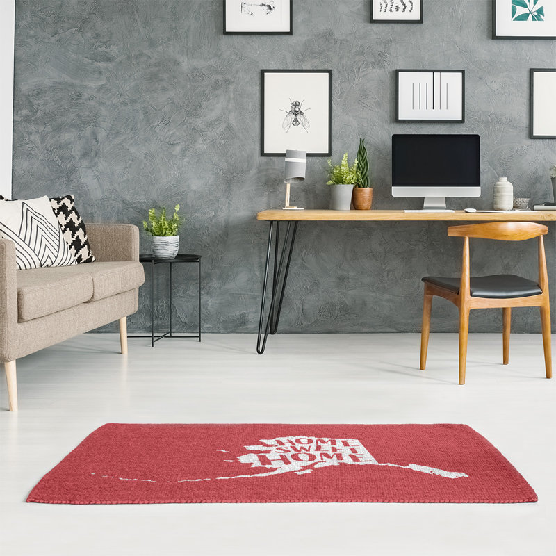 Tapis en poly-chenille alaska pour la maison, Rectangle 5 pi x 7 pi