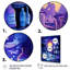 Détergent à lessive bleu et mauve - Art mural-1185162021
